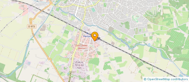 localisation de l'entreprise SANDROSE ENERGIES  PERTUIS