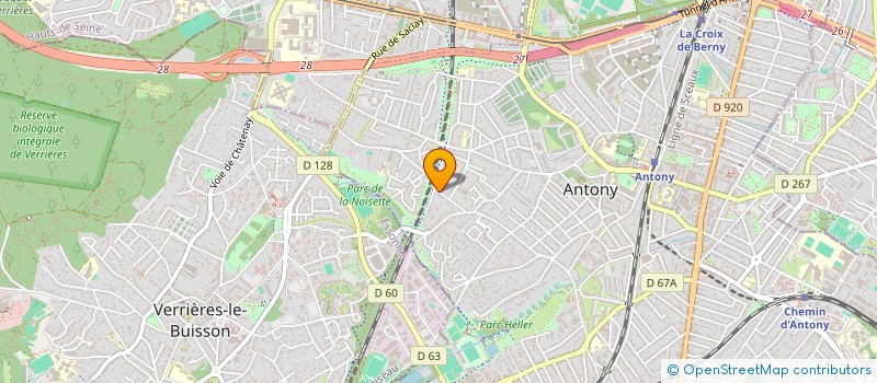 localisation de l'entreprise SANDSTORM 4L RACING à ANTONY