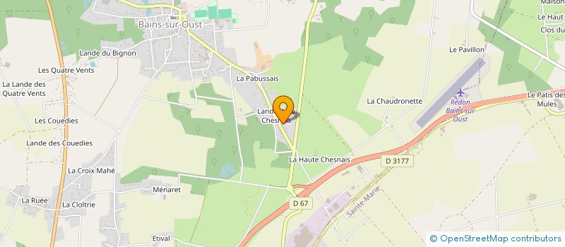 localisation de l'entreprise SANDVIR  BAINS-SUR-OUST