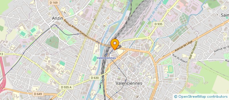 localisation de l'entreprise SANDWICH ET PLUS à VALENCIENNES