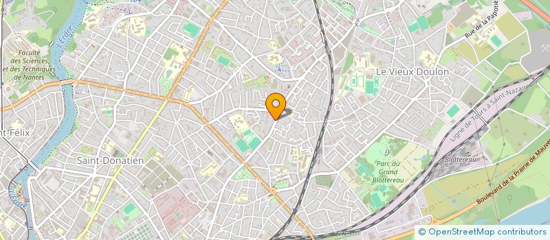 localisation de l'entreprise SANDWICHERIE LE 67 à NANTES