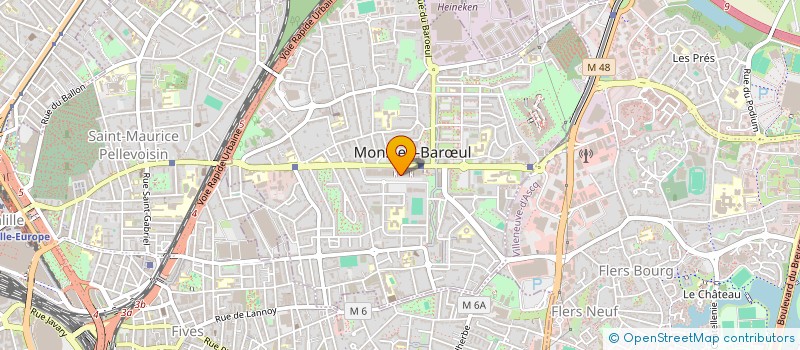 localisation de l'entreprise SANDWICHERIE MONSOISE  MONS-EN-BARUL