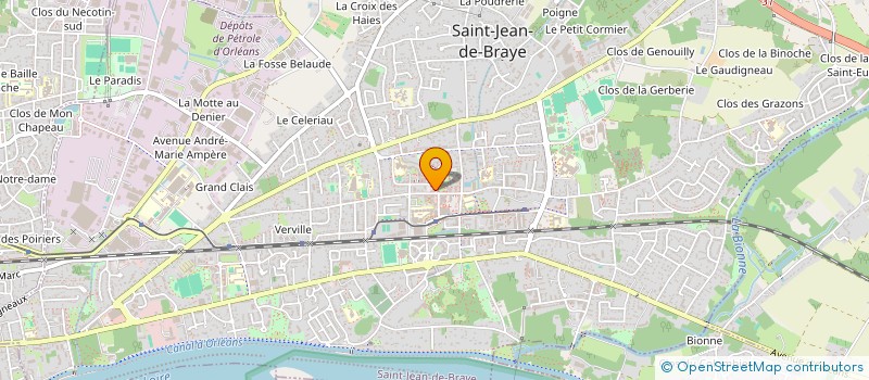 localisation de l'entreprise SANDWICHERIE NAZAR à SAINT-JEAN-DE-BRAYE