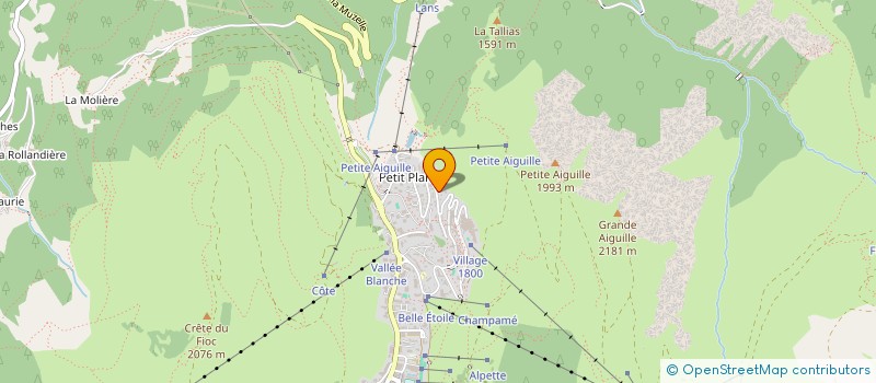 localisation de l'entreprise SANDY à LES DEUX ALPES