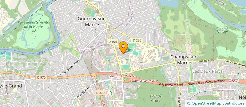 localisation de l'entreprise SANDY AND CO à CHAMPS-SUR-MARNE
