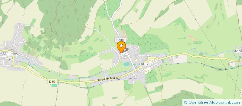 localisation de l'entreprise SANDY ET DAMIEN ANIMATIONS  FAULX