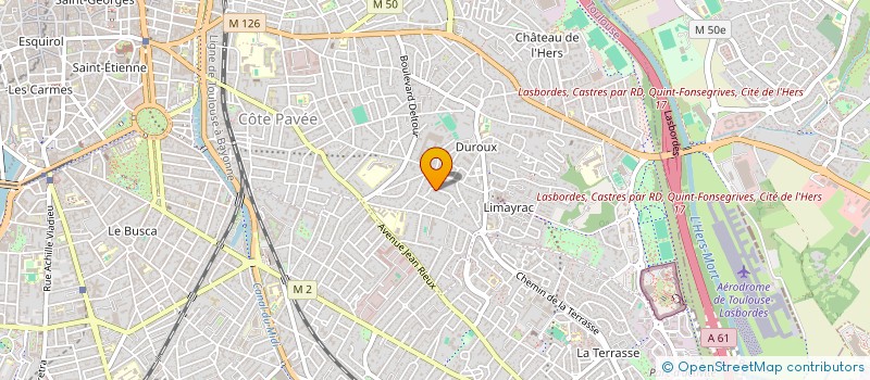 localisation de l'entreprise SANDY ET GABY PASSENT LEUR PERMIS à TOULOUSE