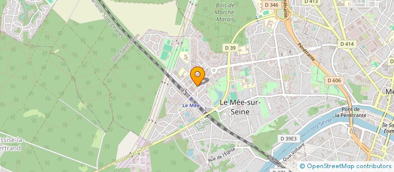 localisation de l'entreprise SANDY MUSIC à LE MEE-SUR-SEINE