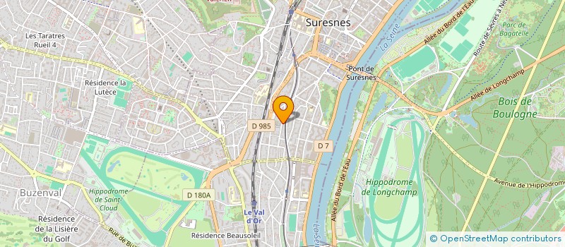 localisation de l'entreprise SANDY PRIMEURS à SURESNES