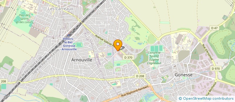 localisation de l'entreprise SANDY TRANSPORT à GONESSE