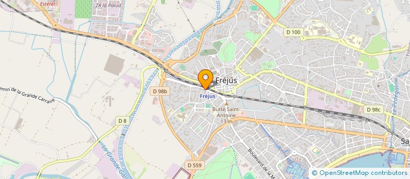 localisation de l'entreprise SANDYJEFF à FREJUS