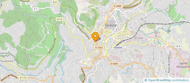 localisation de l'entreprise SANDYLANE  GRASSE