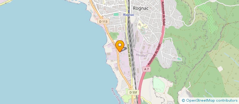 localisation de l'entreprise SANDYST  ROGNAC