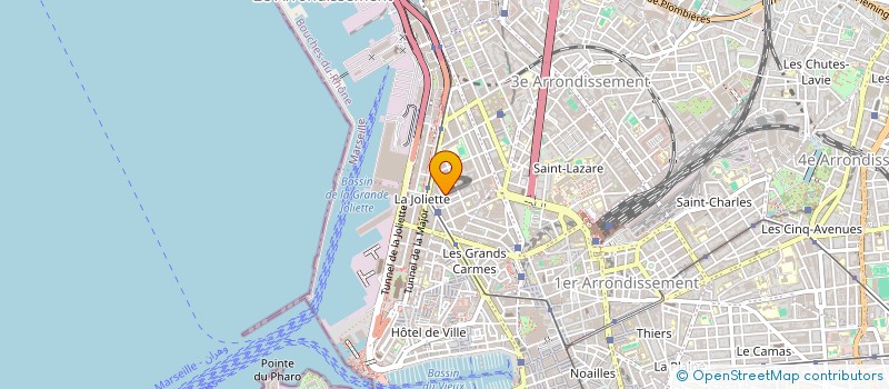 localisation de l'entreprise SANDYTEX à MARSEILLE