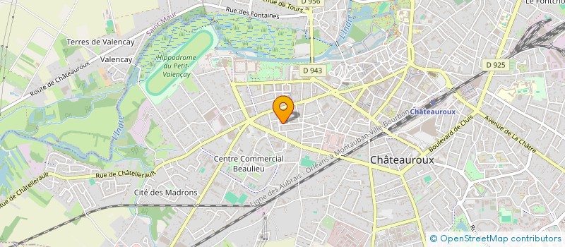 localisation de l'entreprise SANE  CHATEAUROUX