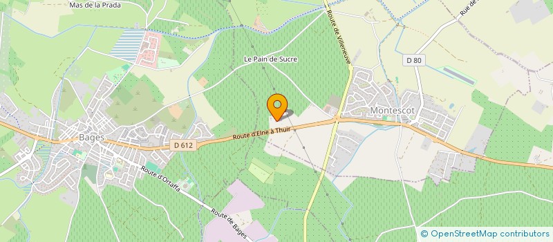 localisation de l'entreprise SANEC  MONTESCOT