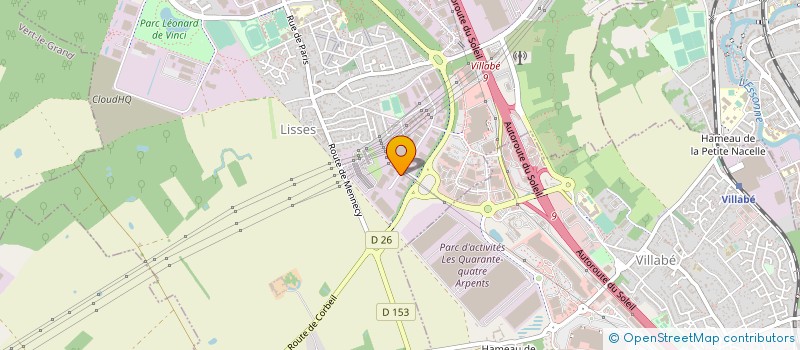 localisation de l'entreprise SANECO à LISSES