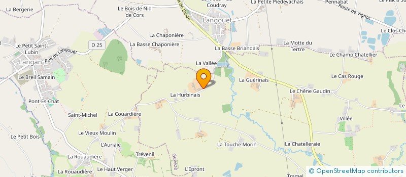 localisation de l'entreprise SANEMCO  GEVEZE