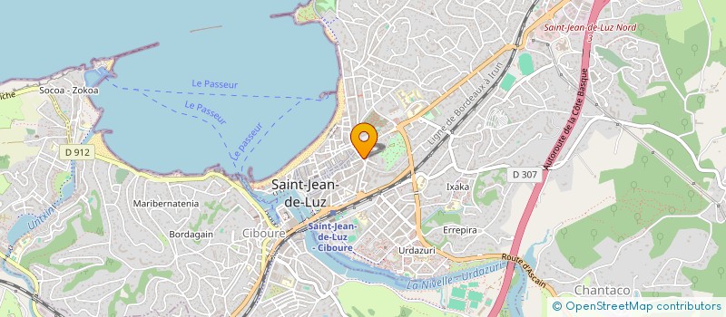 localisation de l'entreprise SANEMETERIO  SAINT-JEAN-DE-LUZ