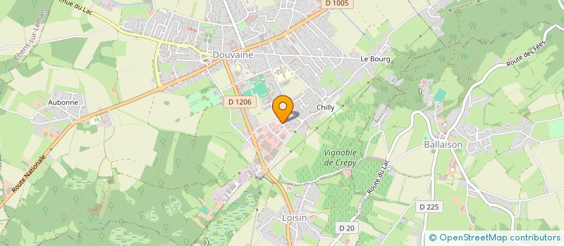 localisation de l'entreprise SANESCO  DOUVAINE