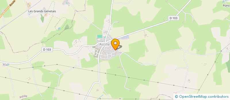 localisation de l'entreprise SANET à COSSE-LE-VIVIEN