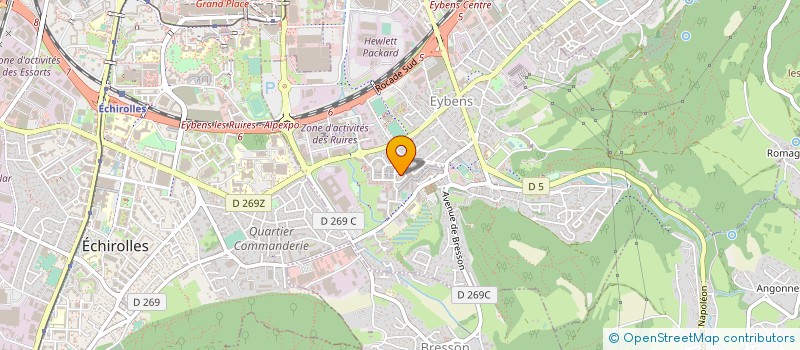 localisation de l'entreprise SANFINA SECURITE à EYBENS