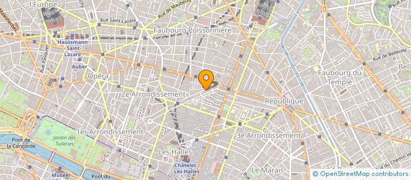localisation de l'entreprise SANFO à PARIS