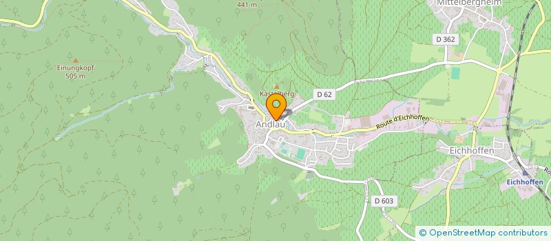 localisation de l'entreprise SANFRAN  ANDLAU