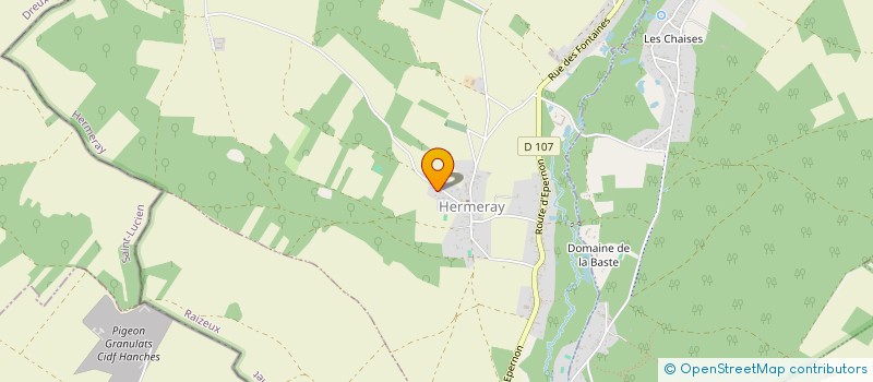 localisation de l'entreprise SANG FROID  HERMERAY