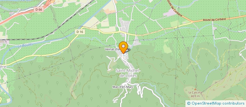 localisation de l'entreprise SANG & OR EDITIONS  SAINT-MICHEL-DE-LLOTES