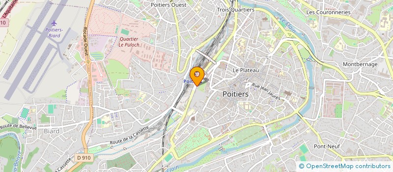 localisation de l'entreprise SANG POUR SANG FAMILLE à POITIERS