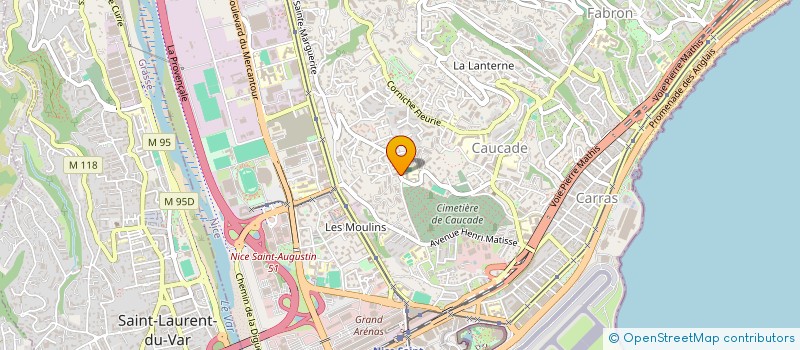 localisation de l'entreprise SANG POUR SANG GAZELLES à NICE