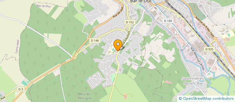 localisation de l'entreprise SANGA INVESTISSEMENT à BAR-LE-DUC