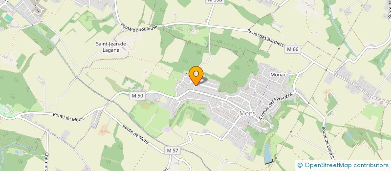 localisation de l'entreprise SANGALCAM à MONS