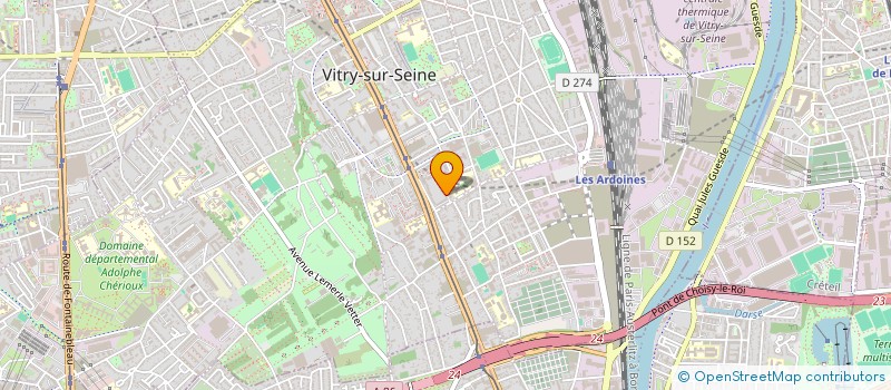 localisation de l'entreprise SANGARE CONSULTING à VITRY-SUR-SEINE