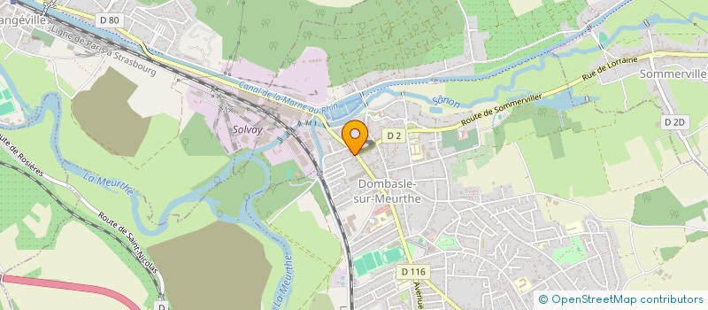 localisation de l'entreprise SANGCHAY  DOMBASLE-SUR-MEURTHE