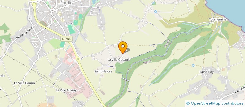 localisation de l'entreprise SANGEOS à PORDIC