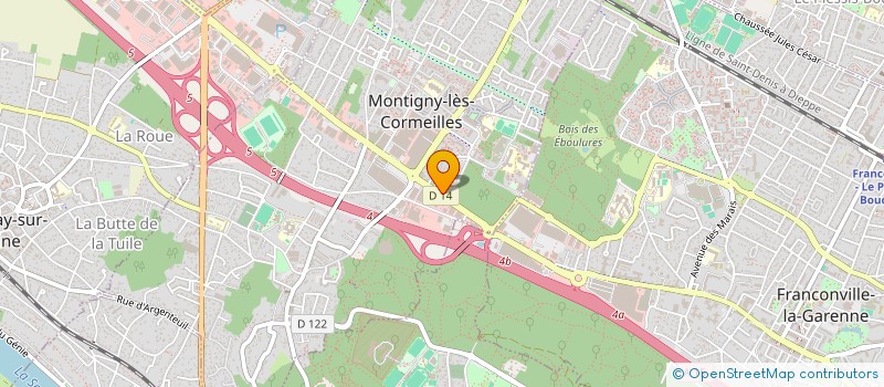 localisation de l'entreprise SANGHA à MONTIGNY-LES-CORMEILLES