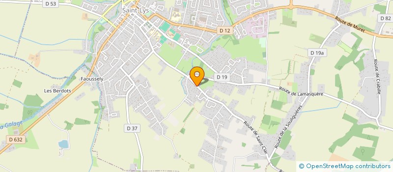 localisation de l'entreprise SANGIFER  SAINT-LYS