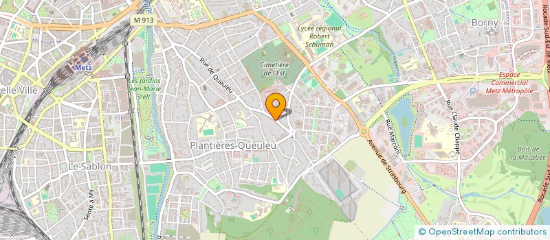 localisation de l'entreprise SANGIO HABITATIONS  METZ