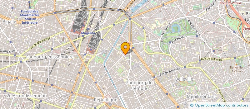 localisation de l'entreprise SANGITA  PARIS