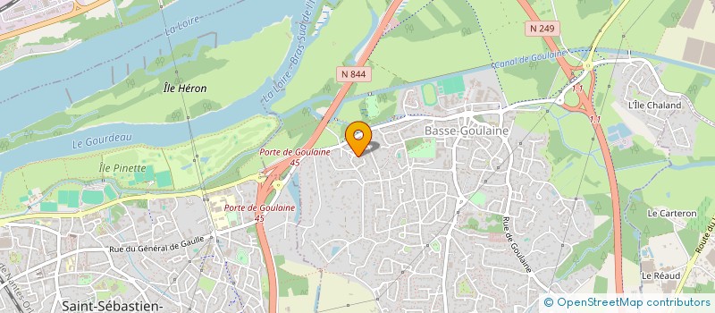 localisation de l'entreprise SANGO  BASSE-GOULAINE