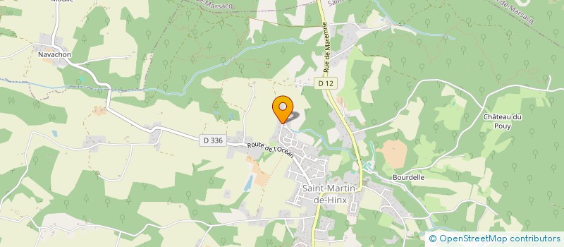 localisation de l'entreprise SANGOAK  SAINT-MARTIN-DE-HINX