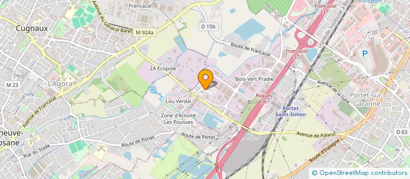 localisation de l'entreprise SANGRA FRANCE à PORTET-SUR-GARONNE
