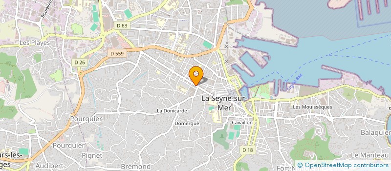 localisation de l'entreprise SANGRIA  LA SEYNE-SUR-MER