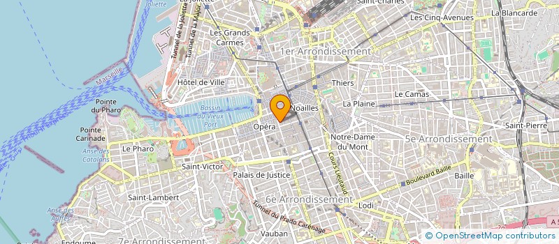 localisation de l'entreprise SANGUE PRODUCTION à MARSEILLE
