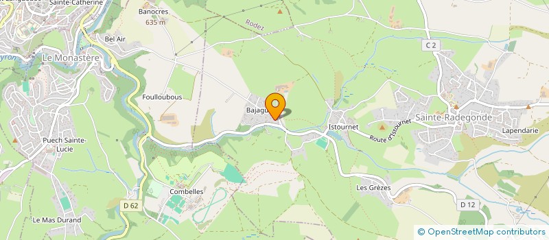localisation de l'entreprise SANHES à SAINTE-RADEGONDE