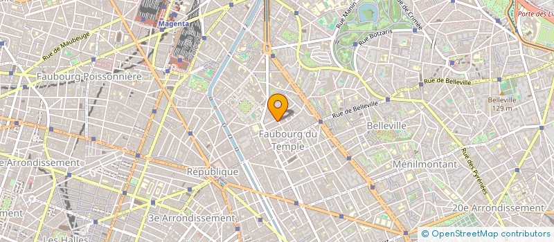localisation de l'entreprise SANI à PARIS