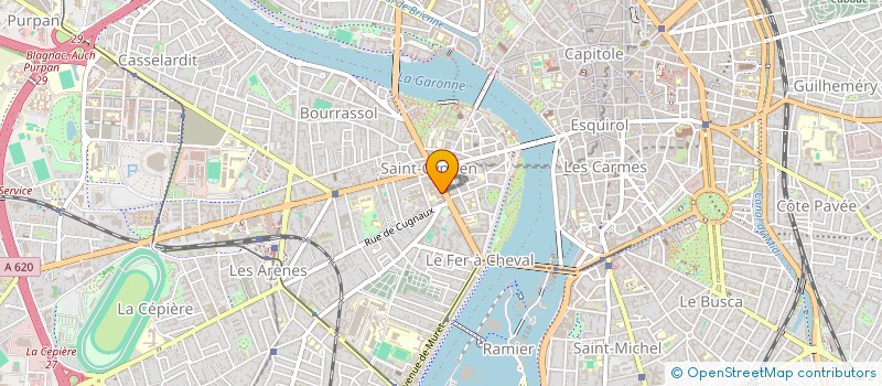 localisation de l'entreprise SANI à TOULOUSE