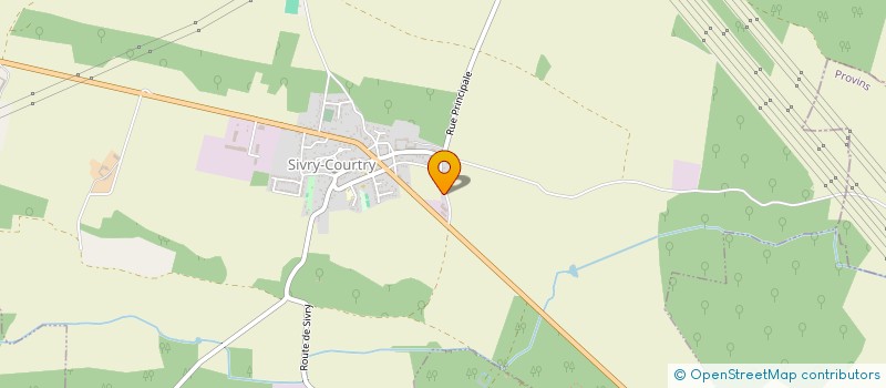 localisation de l'entreprise SANI 77  SIVRY-COURTRY